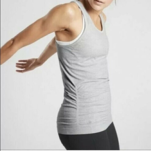 athleta gray speedlight seamless tank - Picture 5 of 5